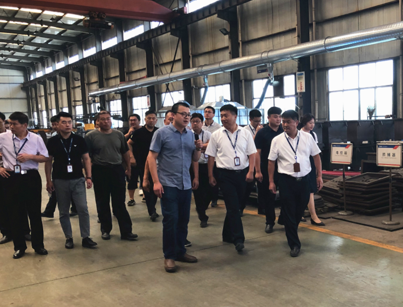 时讯丨济宁市高新区管委会副主任孟凡璋一行调研考察尊龙凯时科技治污设施升级改造情况