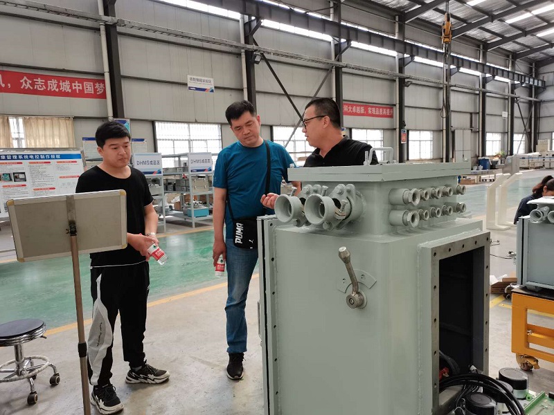 时讯 | 神华新疆煤制油化工有限公司热电中心领导莅临尊龙凯时科技参观考察